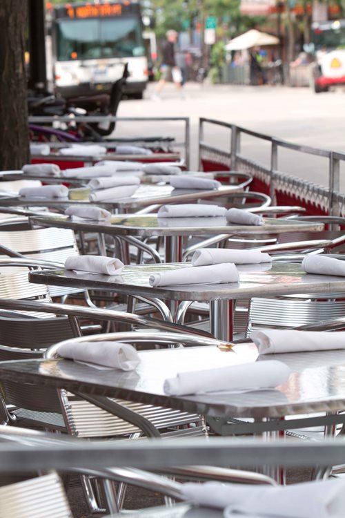 Outdoor dining on State Street
